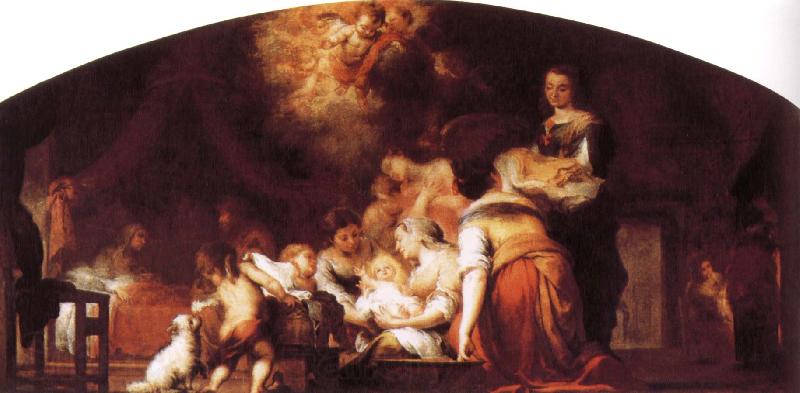 Bartolome Esteban Murillo Birth of the Virgin Maliyade